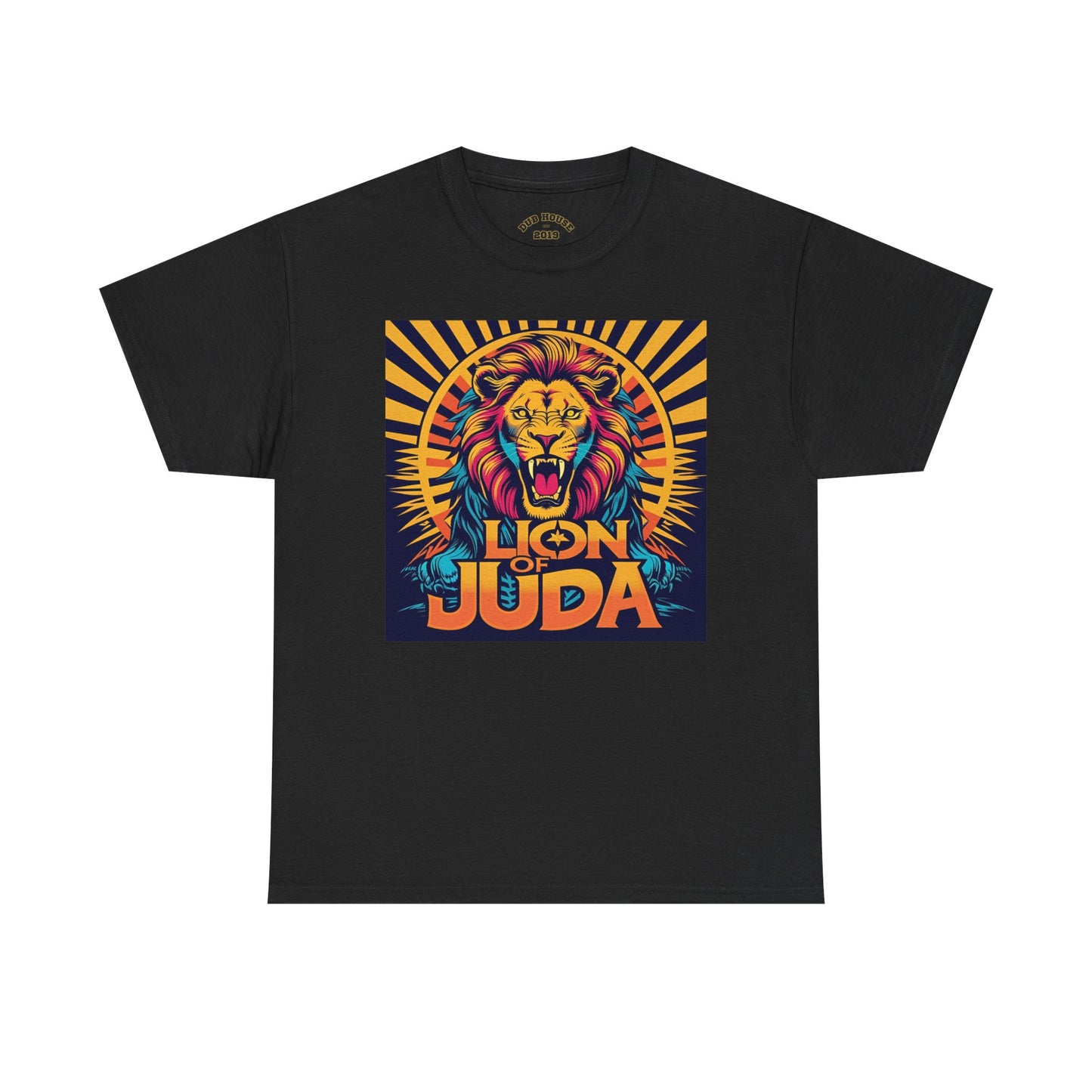 Lion of Judah Tee, Graphic T-Shirt for Faith, Unisex Casual Wear, Animal Lover Gift, Festival Apparel, Stylish Comfort
