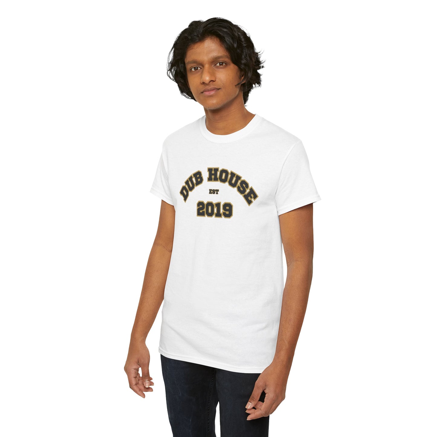 Dub House 2019 Unisex Heavy Cotton Tee, Casual Streetwear, Graphic Tee, Gift for Him/Her, Birthday, Summer Fashion
