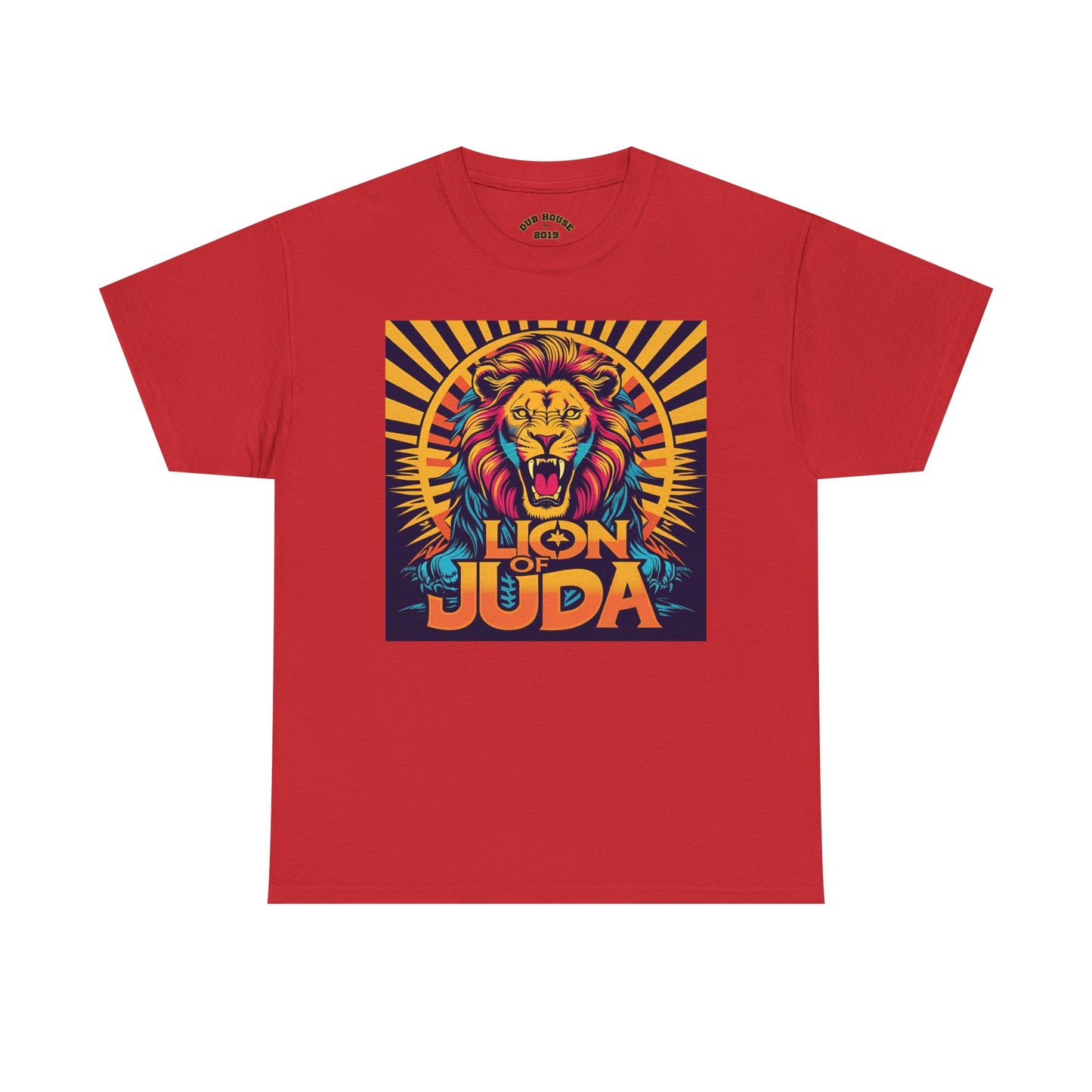 Lion of Judah Tee, Graphic T-Shirt for Faith, Unisex Casual Wear, Animal Lover Gift, Festival Apparel, Stylish Comfort