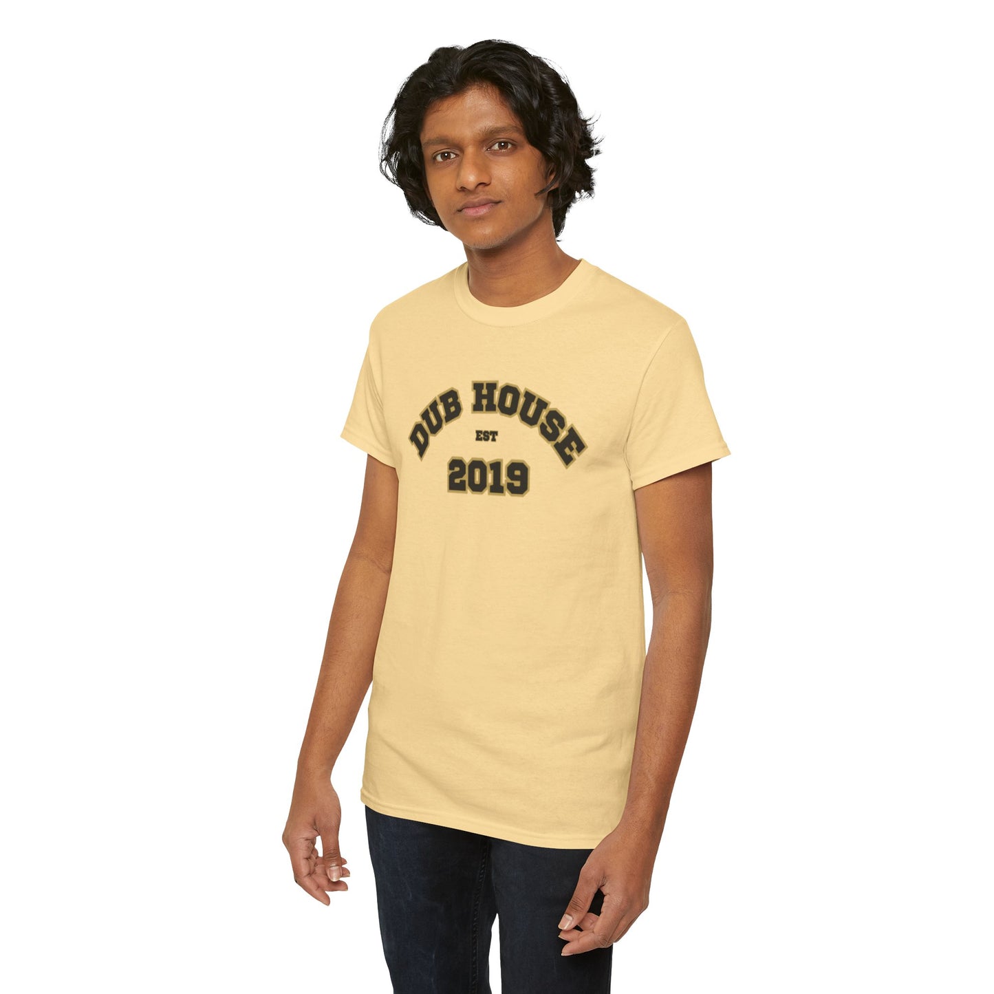 Dub House 2019 Unisex Heavy Cotton Tee, Casual Streetwear, Graphic Tee, Gift for Him/Her, Birthday, Summer Fashion