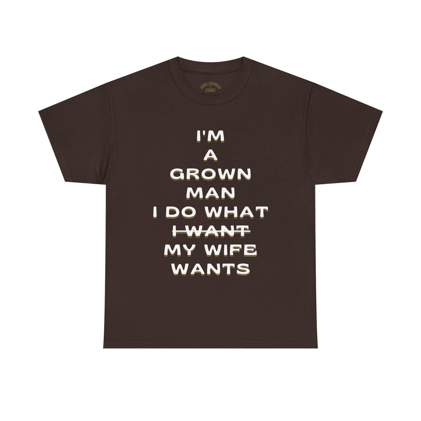 Funny Grown Man Tee, Humor T-Shirt for Dads, Perfect Gift for Groomsmen, Comfy Casual Wear, Birthday or Father's Day Shirt