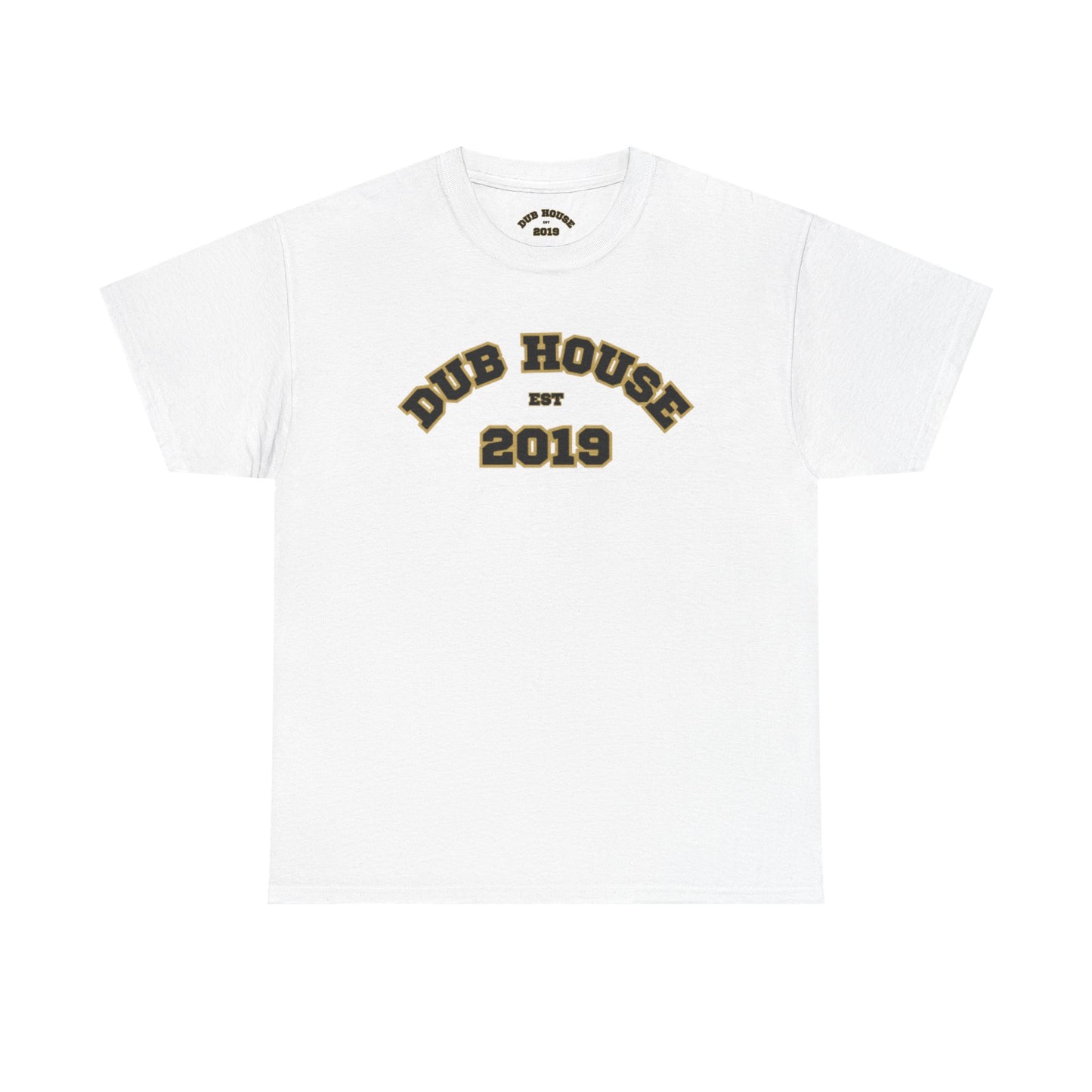 Dub House 2019 Unisex Heavy Cotton Tee, Casual Streetwear, Graphic Tee, Gift for Him/Her, Birthday, Summer Fashion