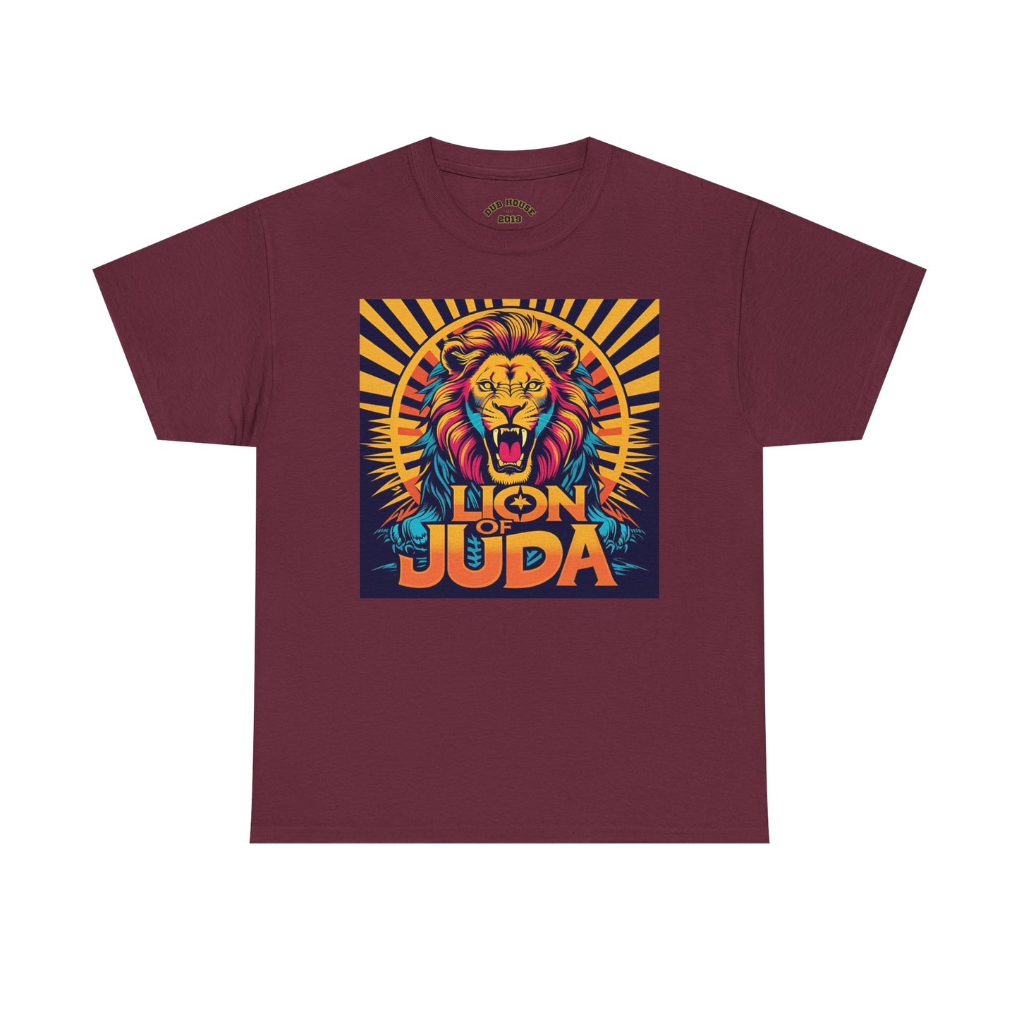 Lion of Judah Tee, Graphic T-Shirt for Faith, Unisex Casual Wear, Animal Lover Gift, Festival Apparel, Stylish Comfort