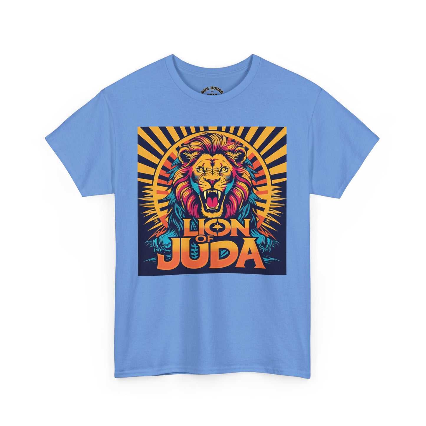Lion of Judah Tee, Graphic T-Shirt for Faith, Unisex Casual Wear, Animal Lover Gift, Festival Apparel, Stylish Comfort