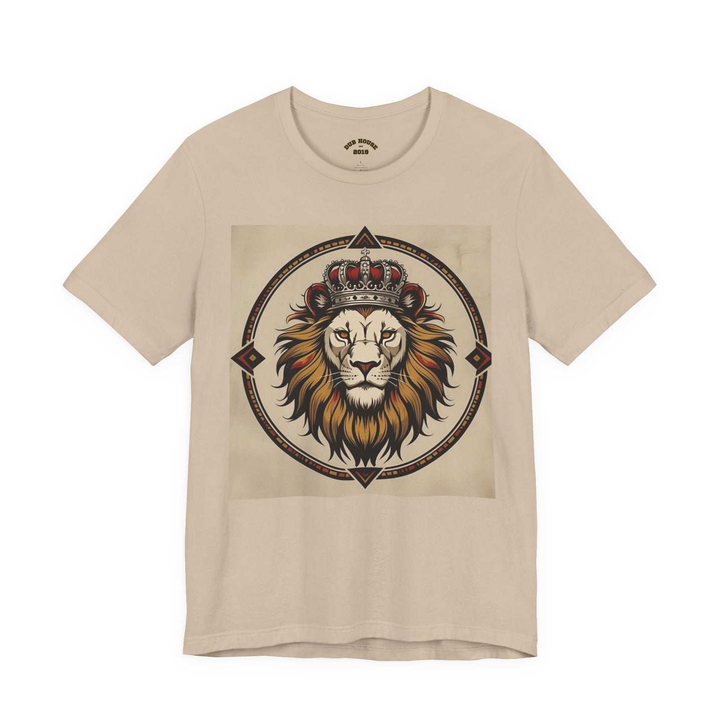Majestic Lion Unisex Tee, Nature Lover Shirt, Animal Pride T-Shirt, Courageous Spirit Apparel, Birthday Gift, Lion Artwork Clothing