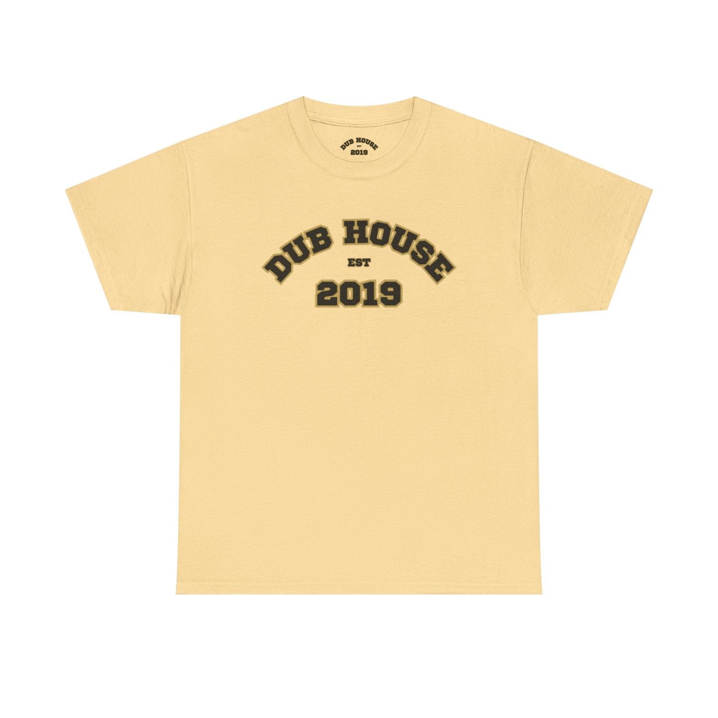 Dub House 2019 Unisex Heavy Cotton Tee, Casual Streetwear, Graphic Tee, Gift for Him/Her, Birthday, Summer Fashion