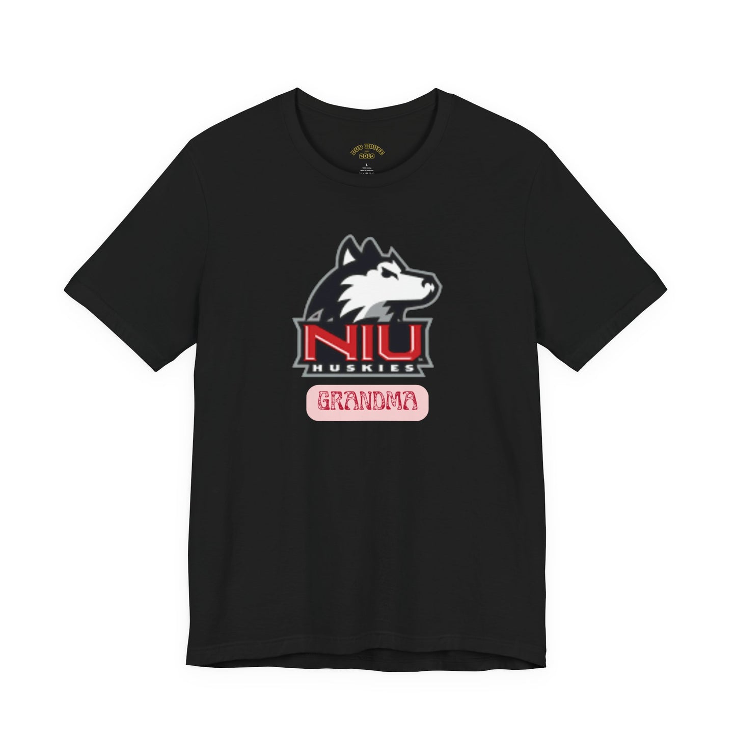 NIU Huskies Grandma Tee, Unisex T-Shirt for Sports Fans, College Spirit Wear, Gift for Grandparents, Alumni Apparel