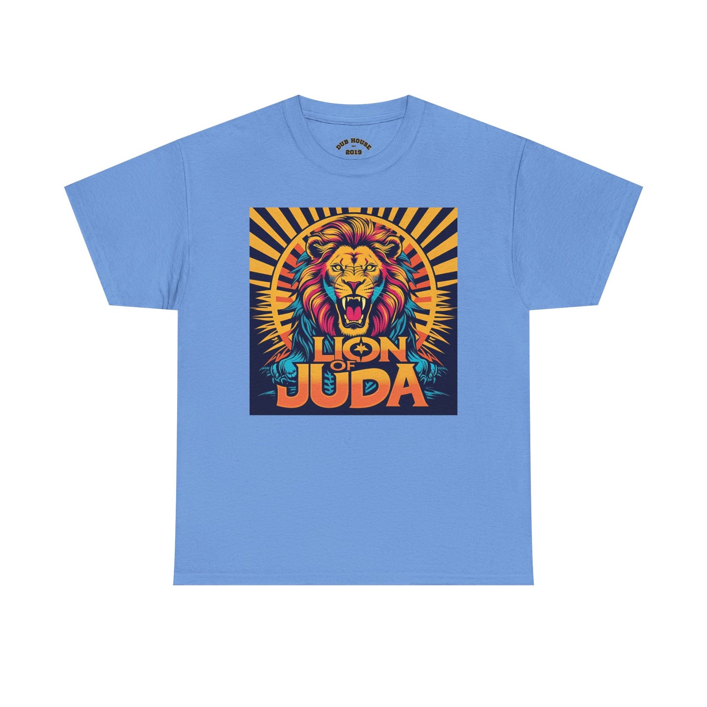 Lion of Judah Tee, Graphic T-Shirt for Faith, Unisex Casual Wear, Animal Lover Gift, Festival Apparel, Stylish Comfort