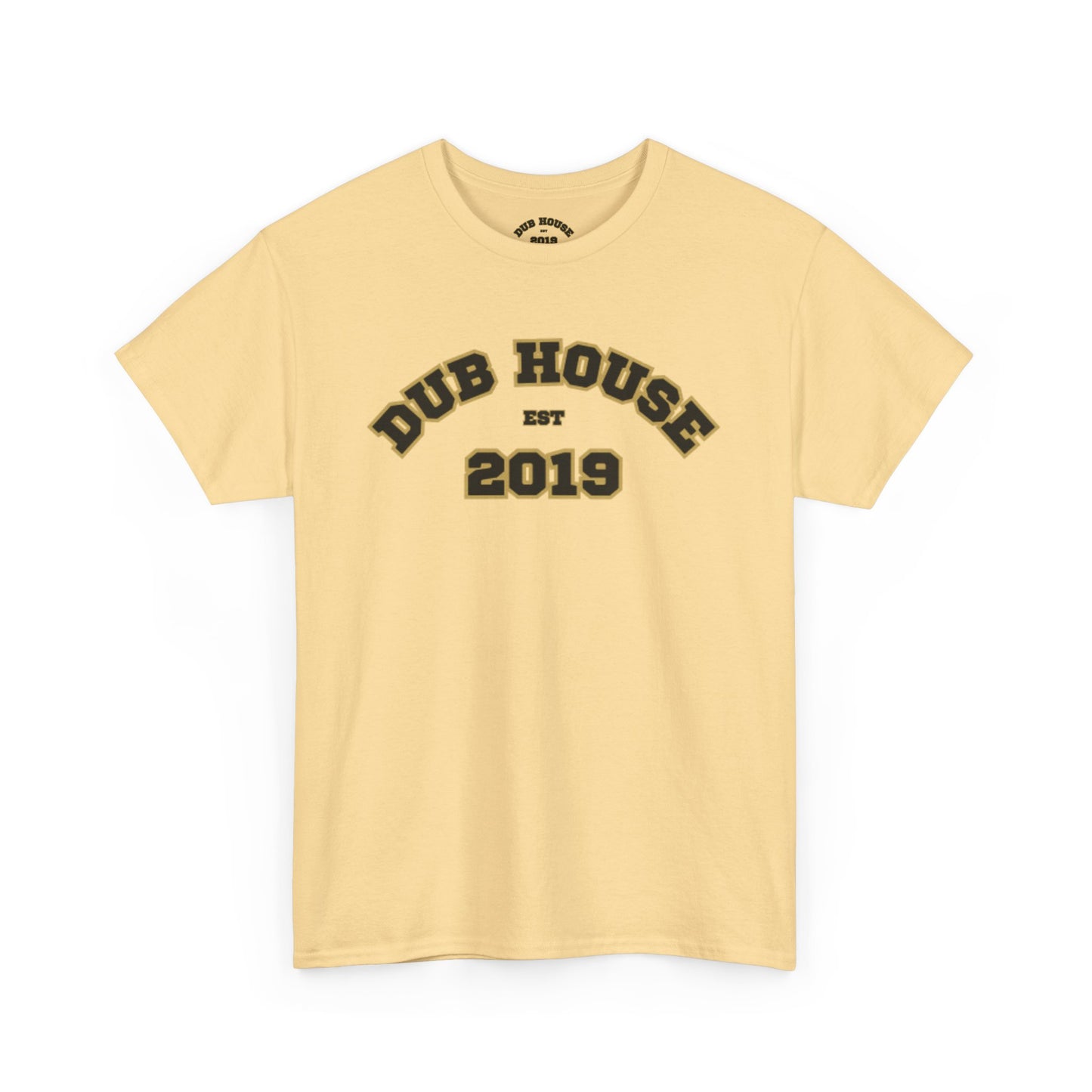 Dub House 2019 Unisex Heavy Cotton Tee, Casual Streetwear, Graphic Tee, Gift for Him/Her, Birthday, Summer Fashion