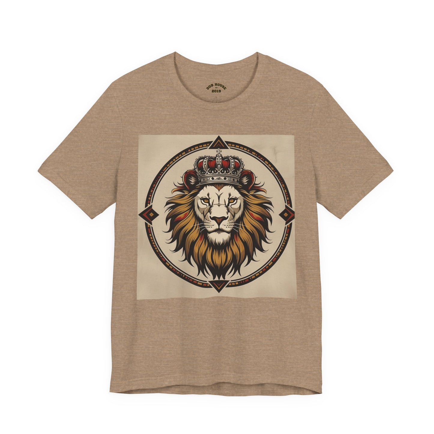 Majestic Lion Unisex Tee, Nature Lover Shirt, Animal Pride T-Shirt, Courageous Spirit Apparel, Birthday Gift, Lion Artwork Clothing