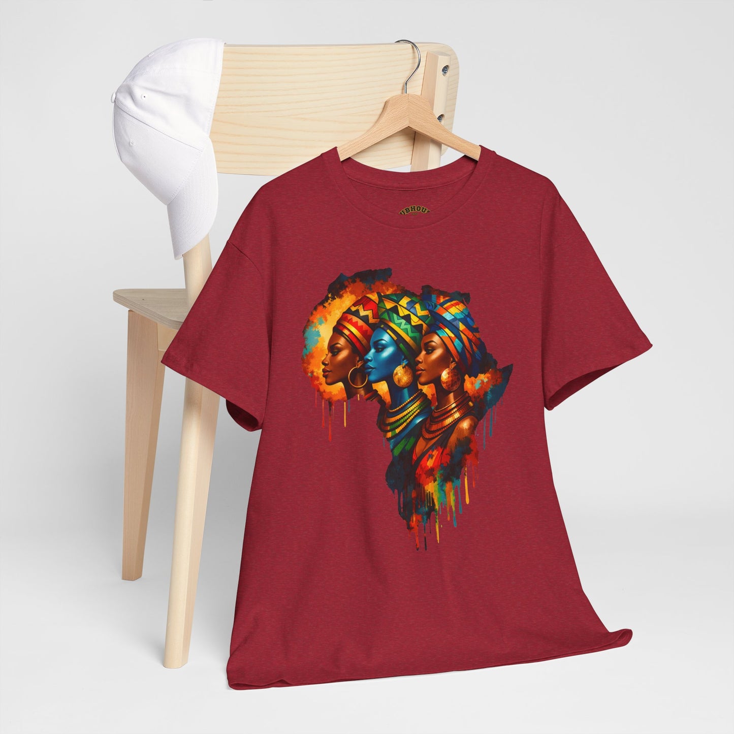 Alkebulan Queen Drip Tee