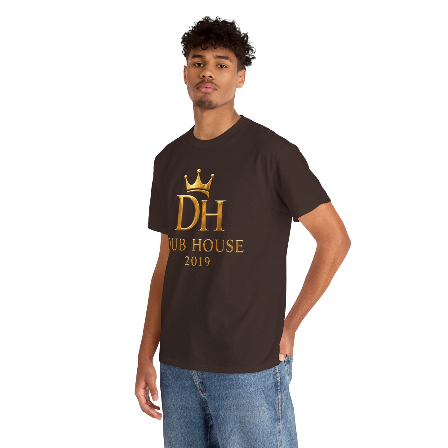 Dub House 2019 Gold Crown DH Logo Tee