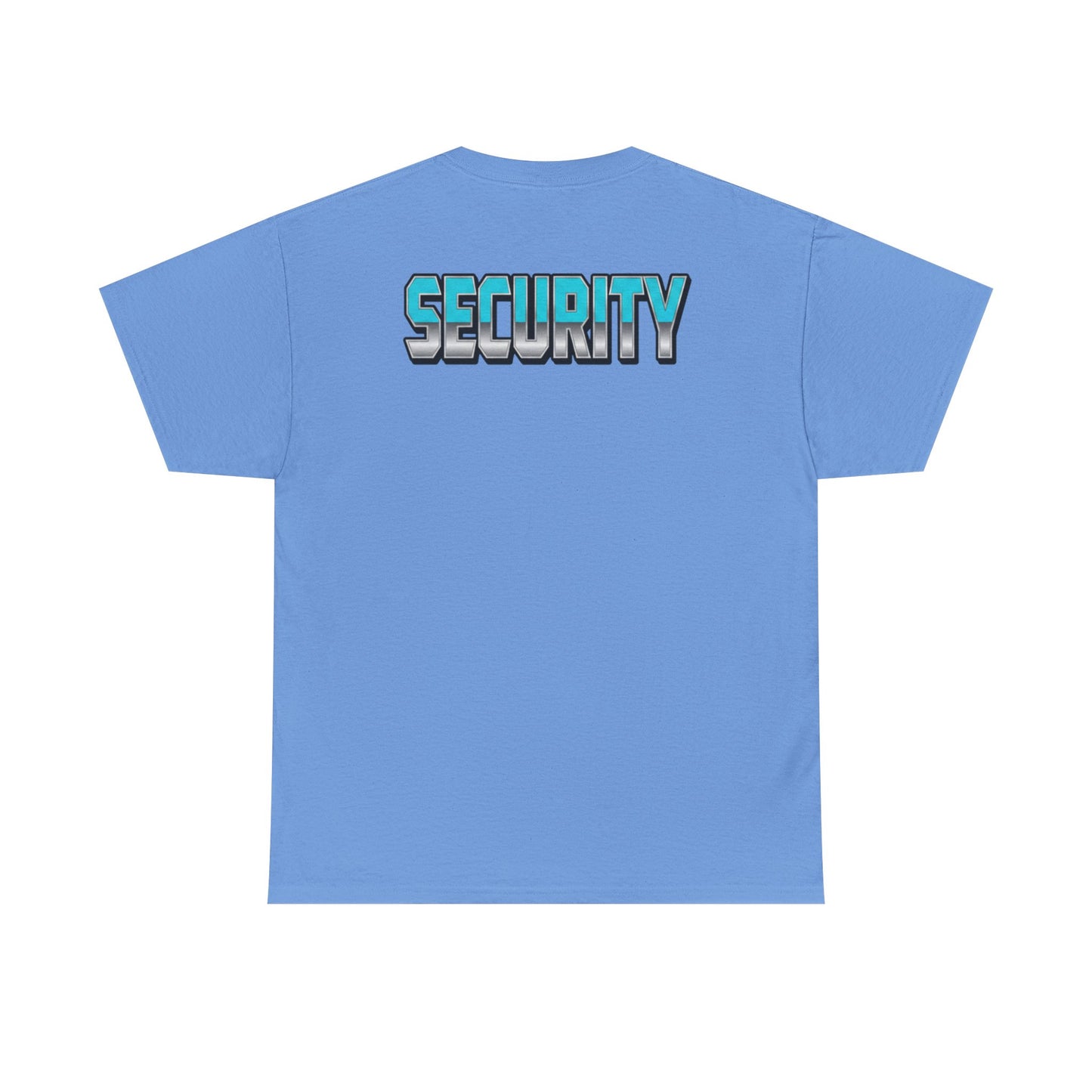 CJ's Safety First Security Heavy Cotton Tee, Security Personnel, Streetwear, Everyday Comfort