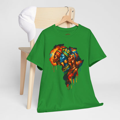 Alkebulan Queen Drip Tee