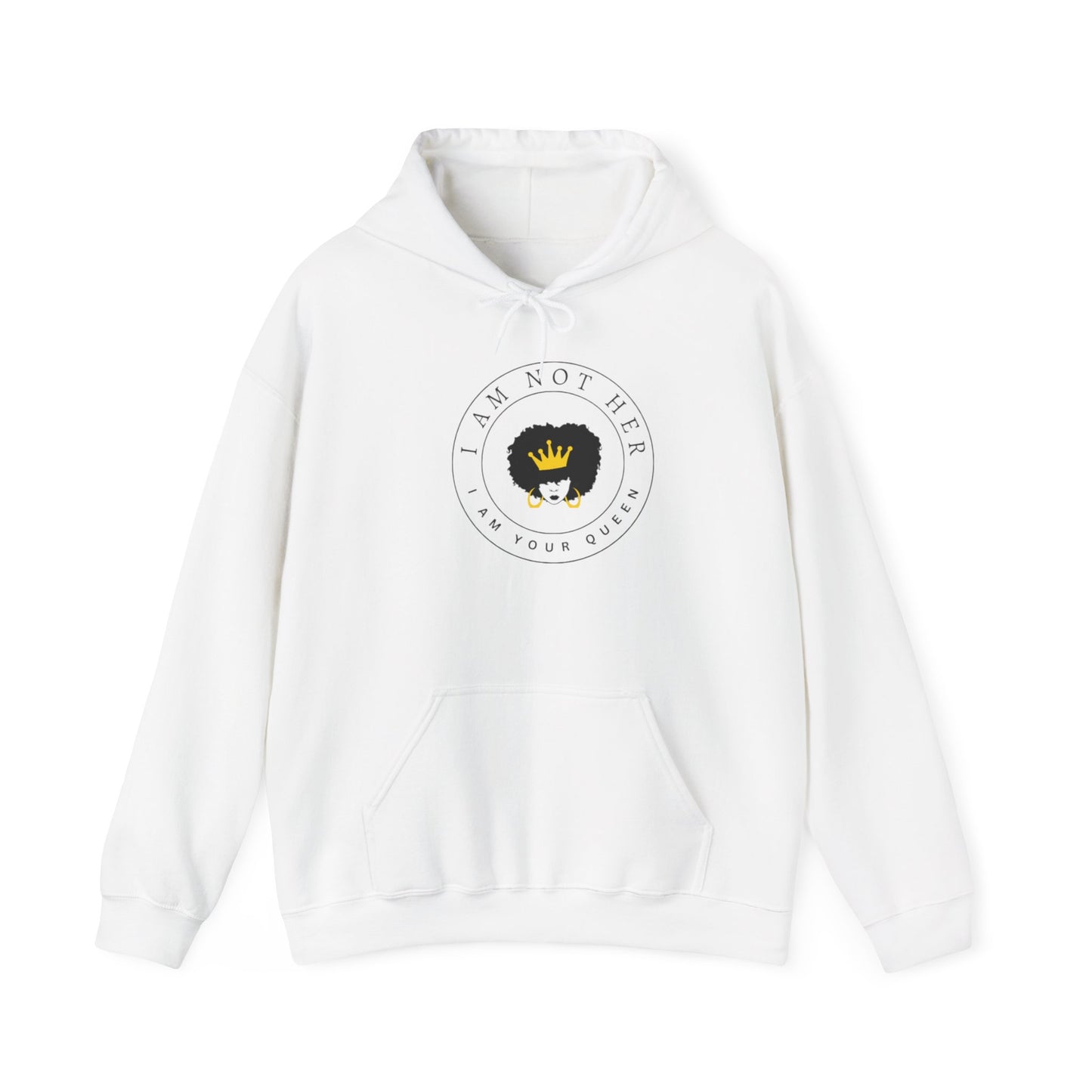 I am Not Her Heavy Blend™ Hooded Sweatshirt