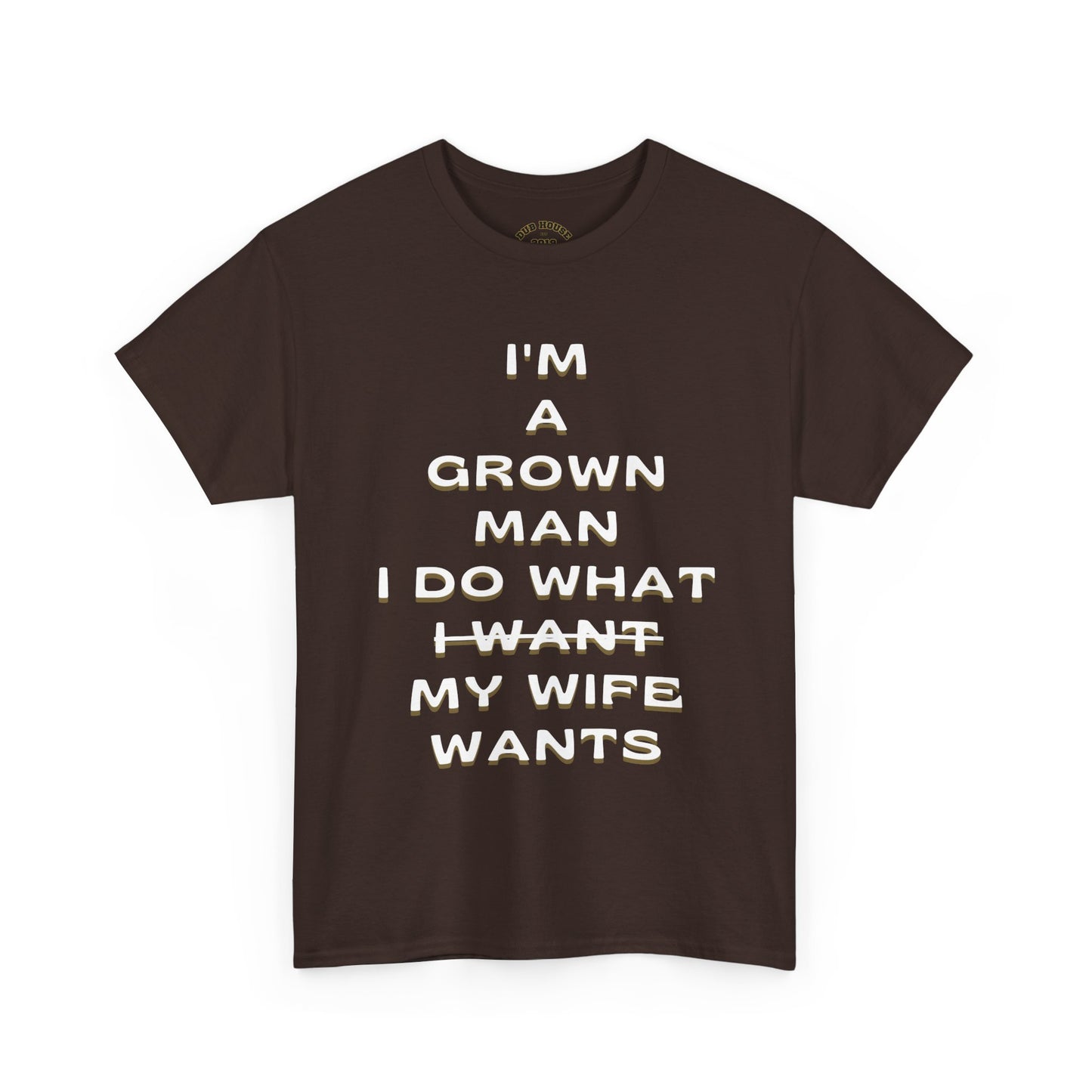 Funny Grown Man Tee, Humor T-Shirt for Dads, Perfect Gift for Groomsmen, Comfy Casual Wear, Birthday or Father's Day Shirt