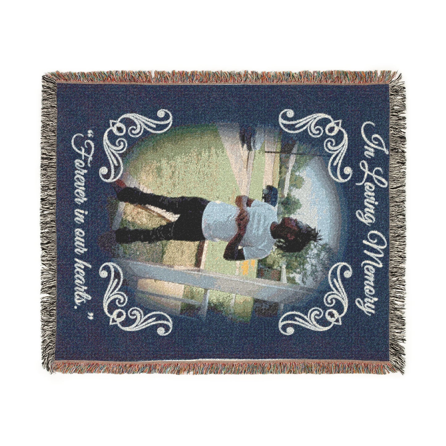 Personalized Woven Blanket for Cozy Moments