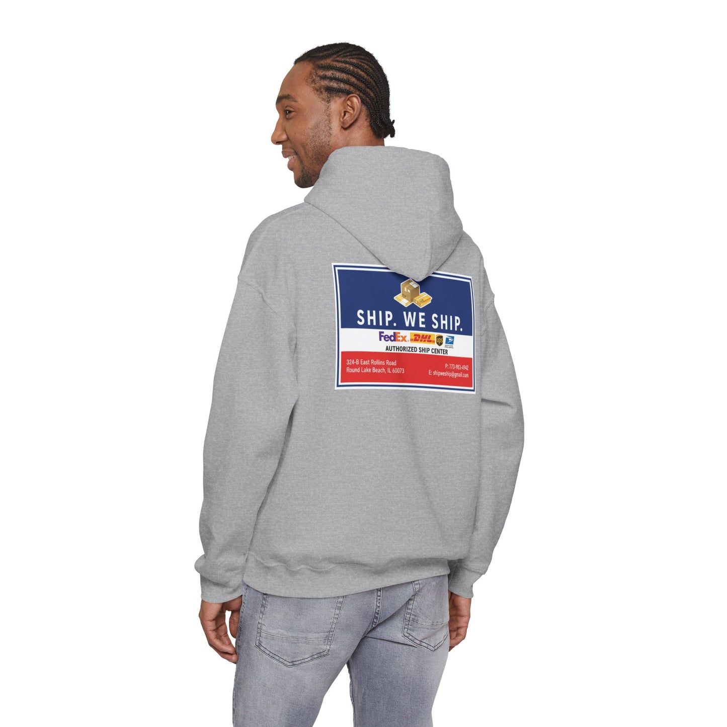 Ship. We Ship. Hoodie — Shipping Service Sweatshirt