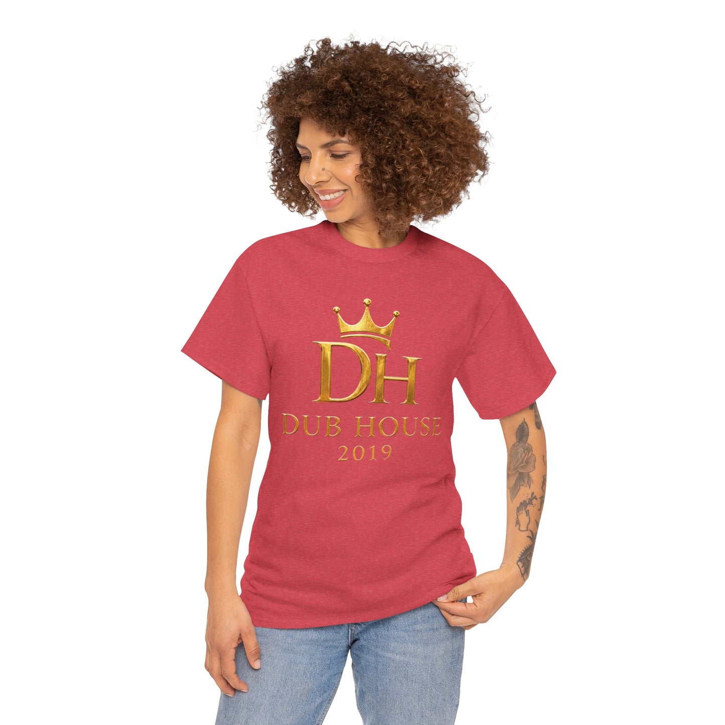 Dub House 2019 Gold Crown DH Logo Tee