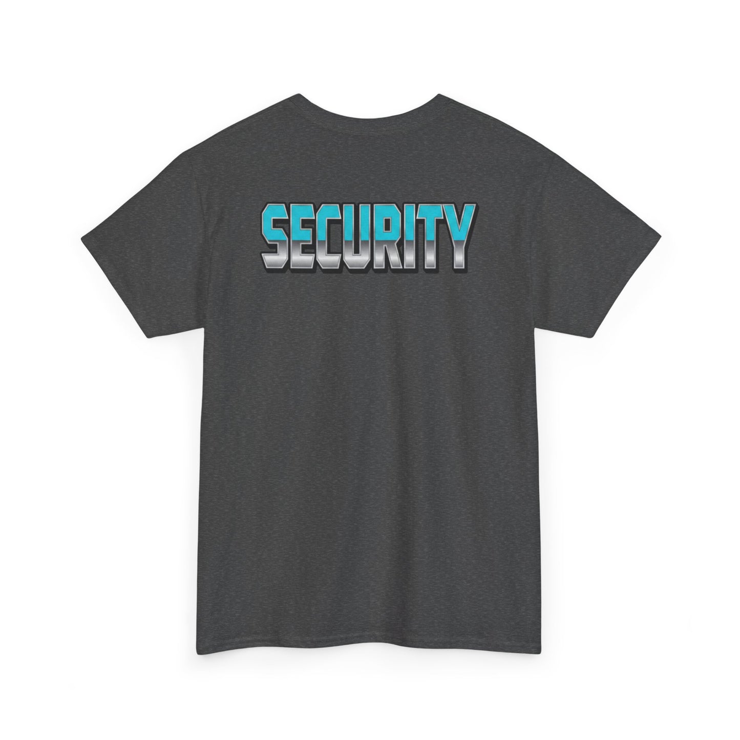 CJ's Safety First Security Heavy Cotton Tee, Security Personnel, Streetwear, Everyday Comfort