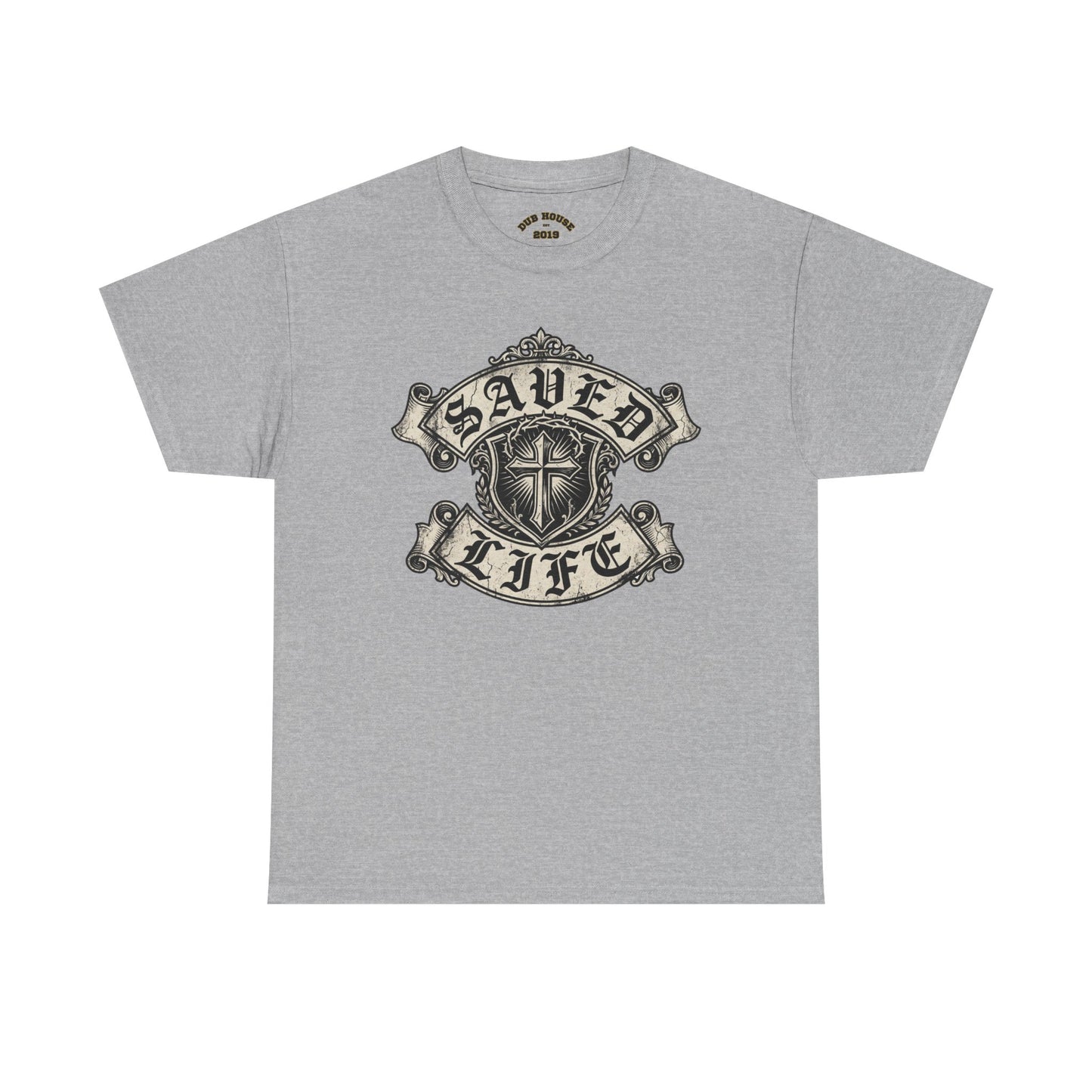 Saved Life Tee — Christian Cross