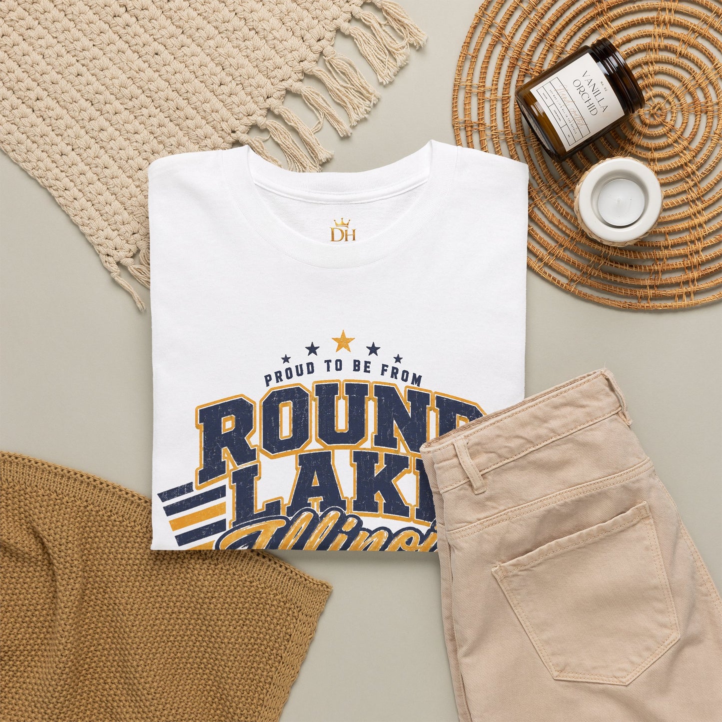 Hometown Pride Tee: Round Lake