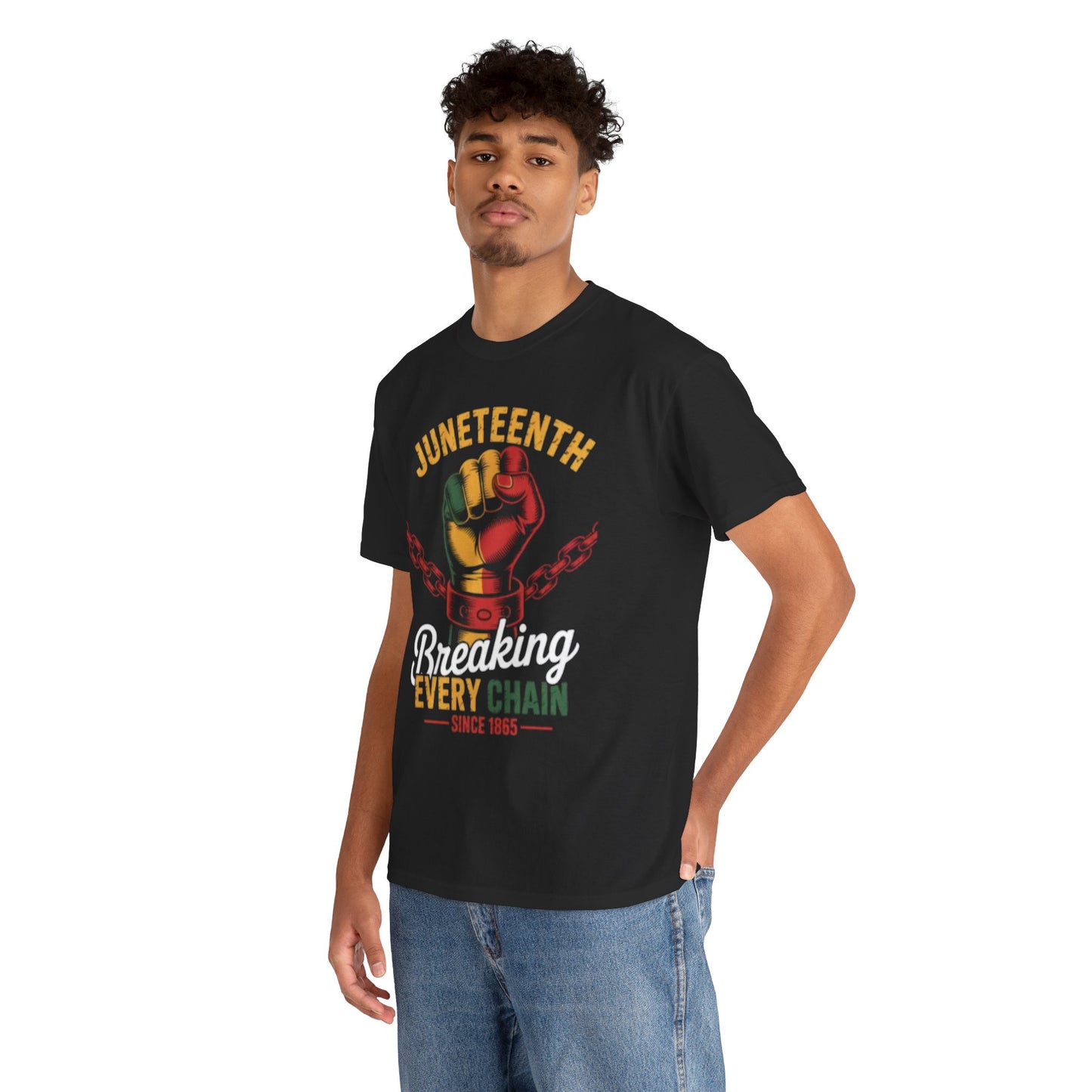 Juneteenth Breaking Every Chain Tee