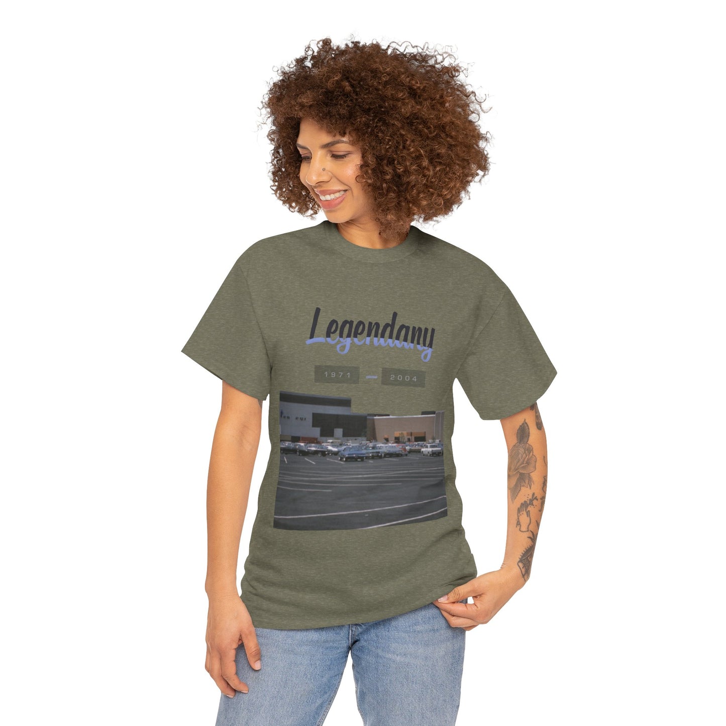 Legendary 1971-2004 Lakehurst Unisex Heavy Cotton Tee Shirt for Casual Wear, Great Gift for Friends, Summer Style, Streetwear