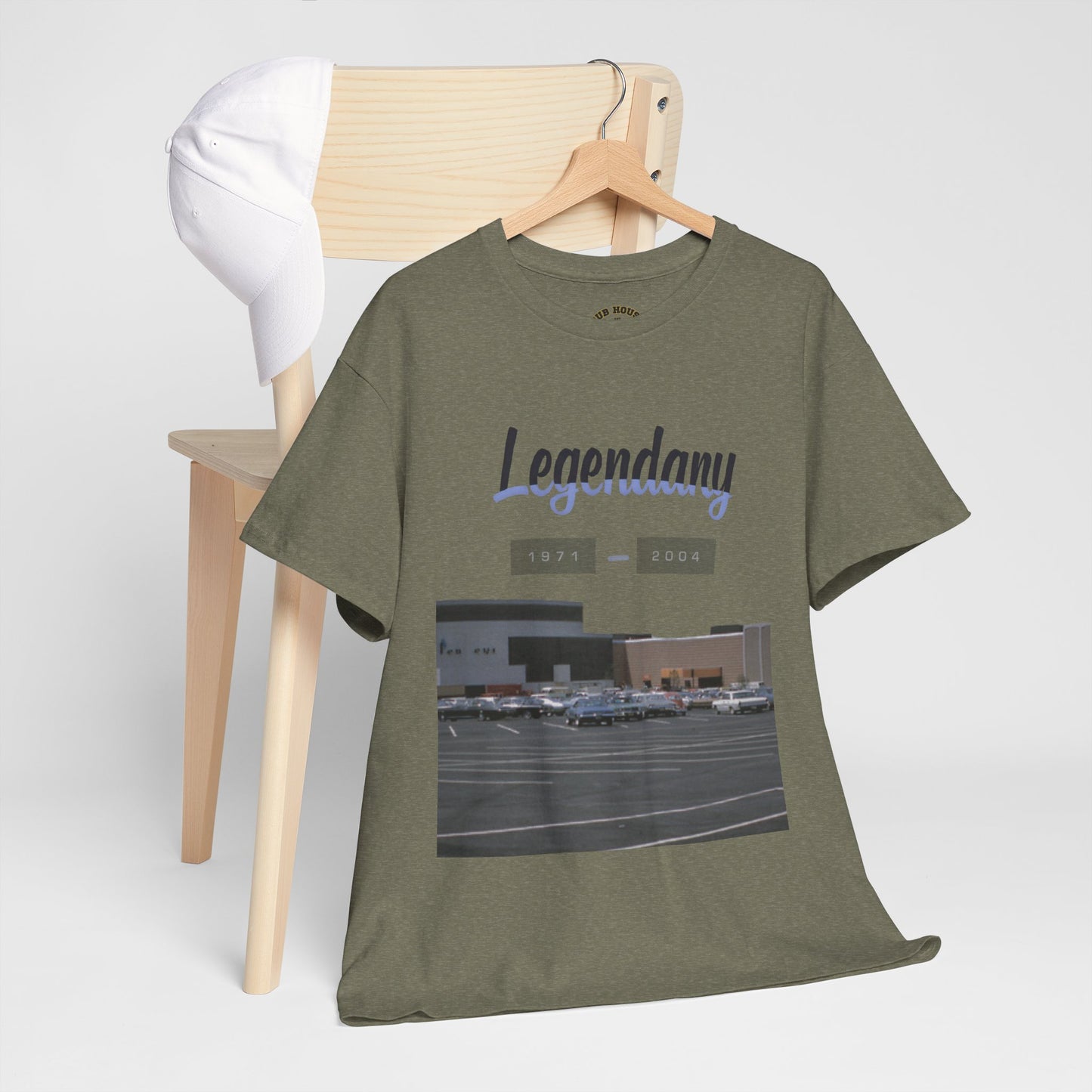 Legendary 1971-2004 Lakehurst Unisex Heavy Cotton Tee Shirt for Casual Wear, Great Gift for Friends, Summer Style, Streetwear