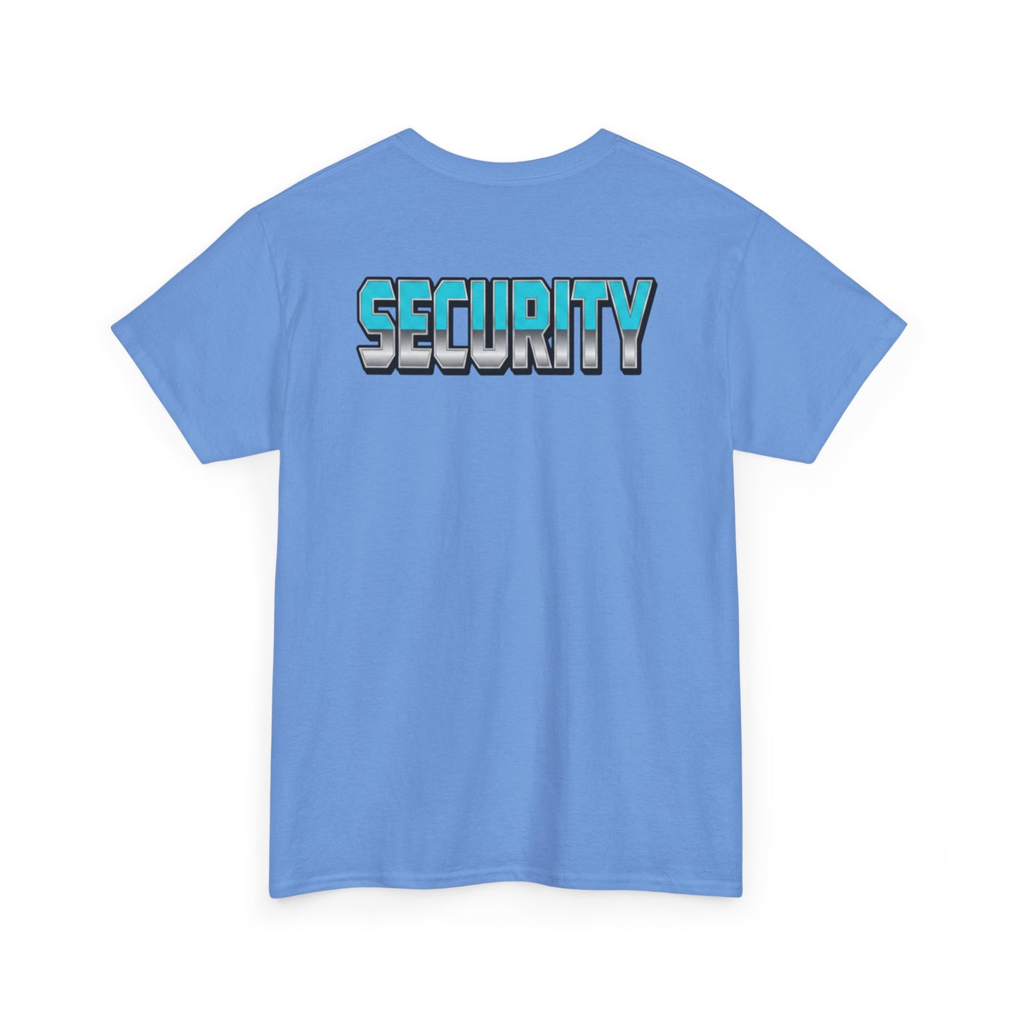 CJ's Safety First Security Heavy Cotton Tee, Security Personnel, Streetwear, Everyday Comfort