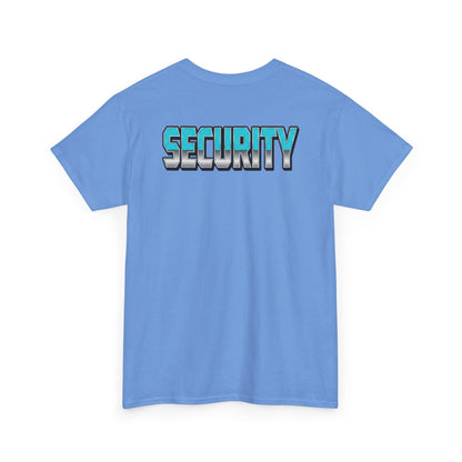 CJ's Safety First Security Heavy Cotton Tee, Security Personnel, Streetwear, Everyday Comfort