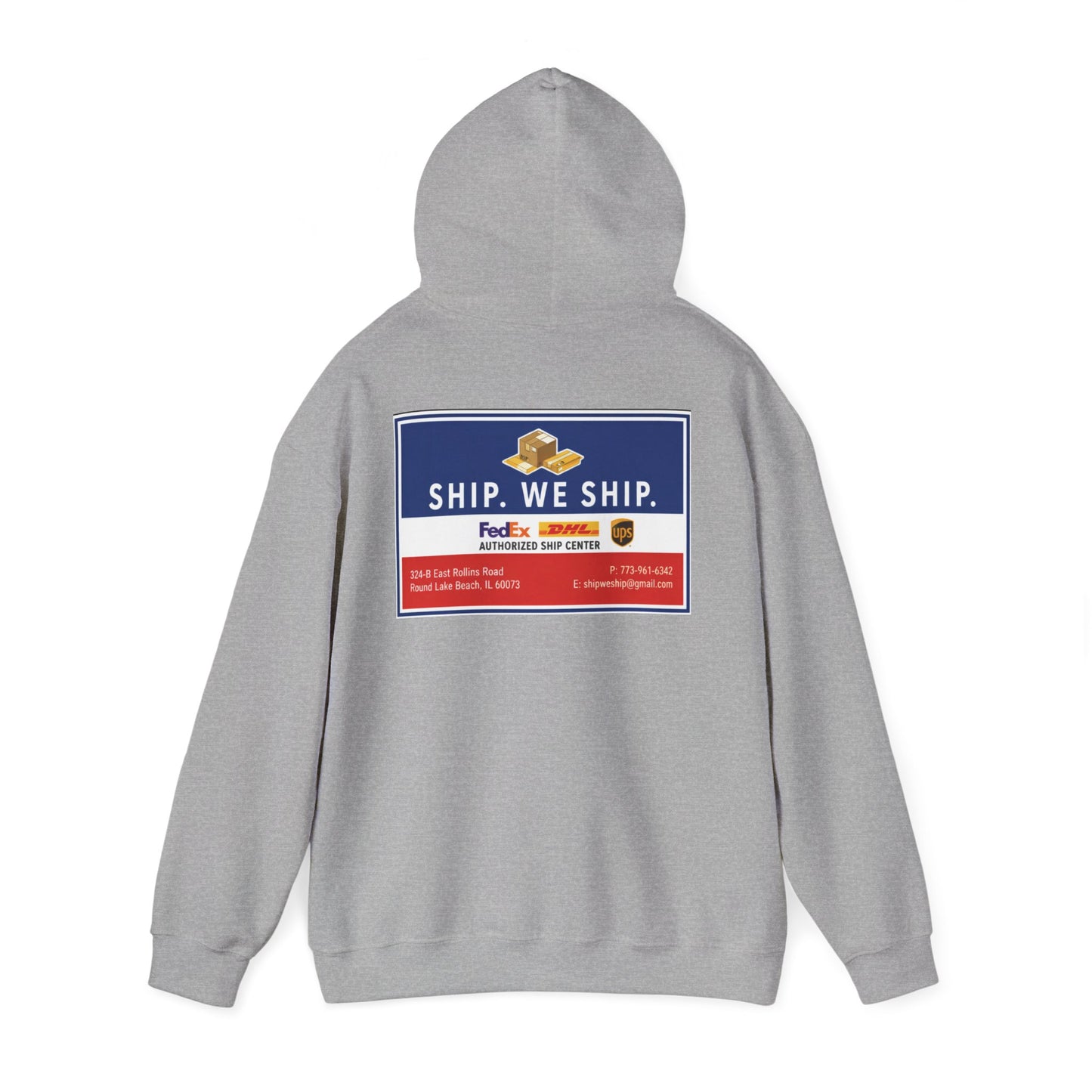 Ship. We Ship. Hoodie — Shipping Service Sweatshirt