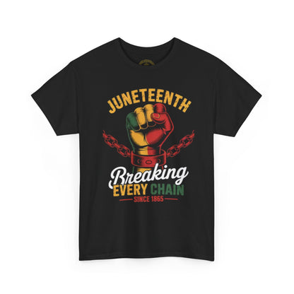 Juneteenth Breaking Every Chain Tee