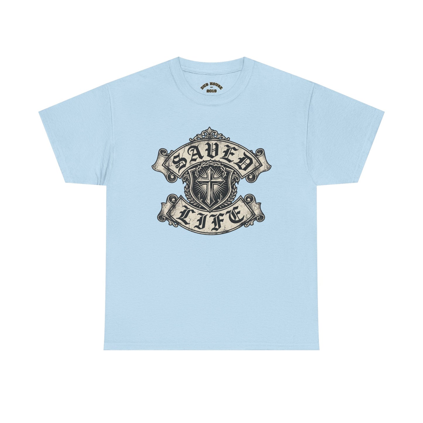 Saved Life Tee — Christian Cross