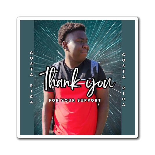 Personalized Thank You Magnets - Support Gratitude Gift