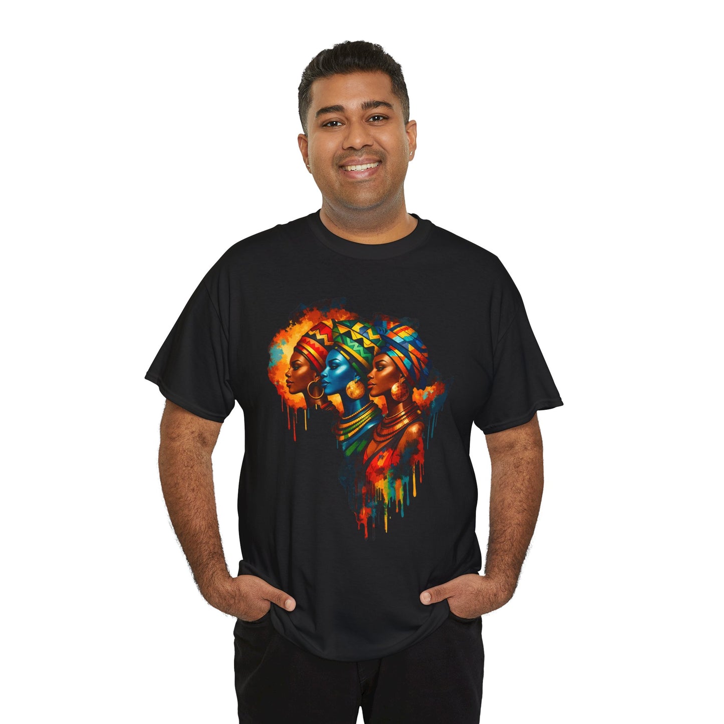 Alkebulan Queen Drip Tee