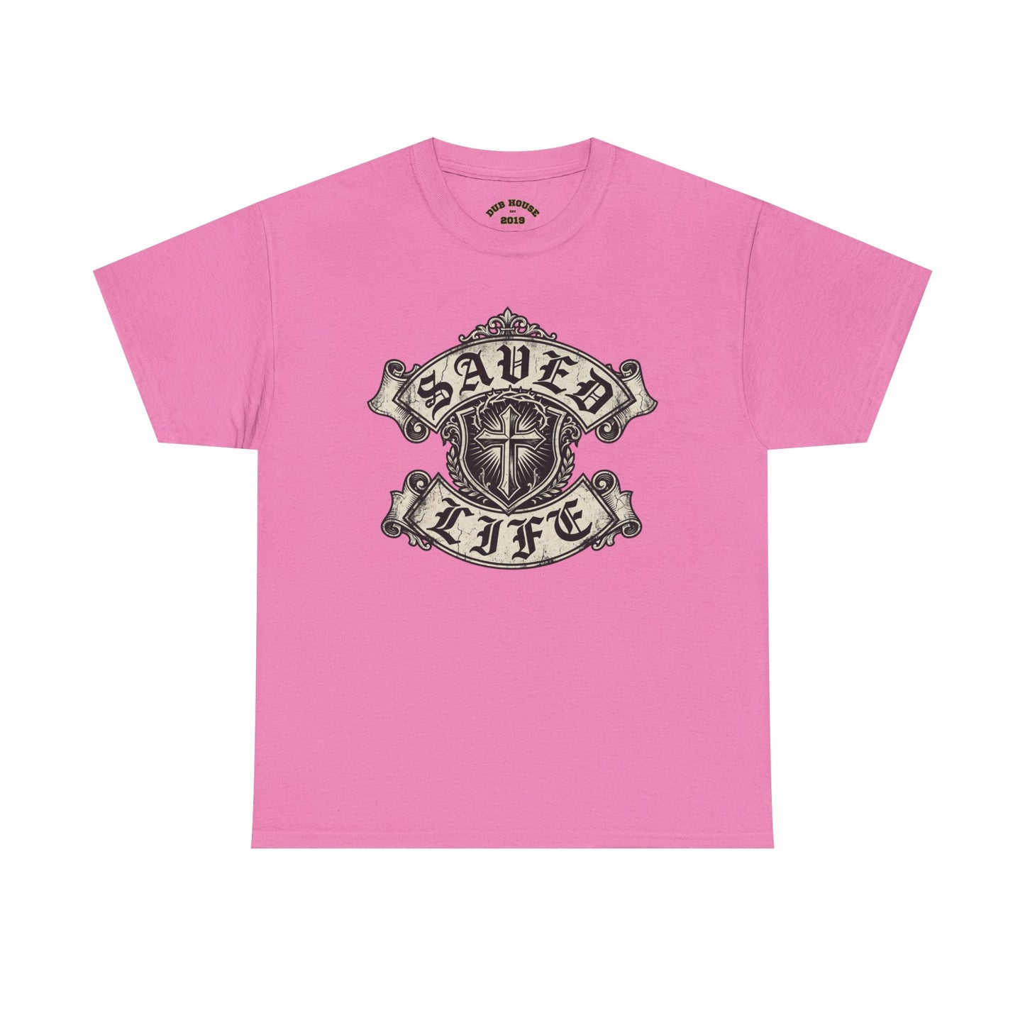 Saved Life Tee — Christian Cross
