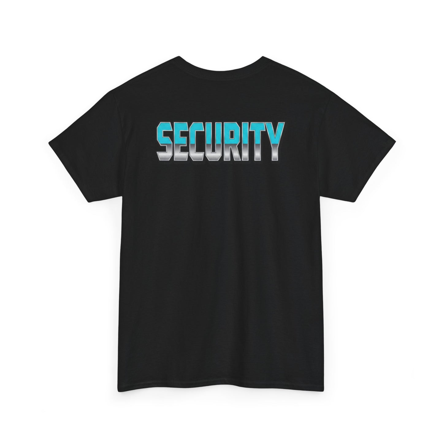 CJ's Safety First Security Heavy Cotton Tee, Security Personnel, Streetwear, Everyday Comfort