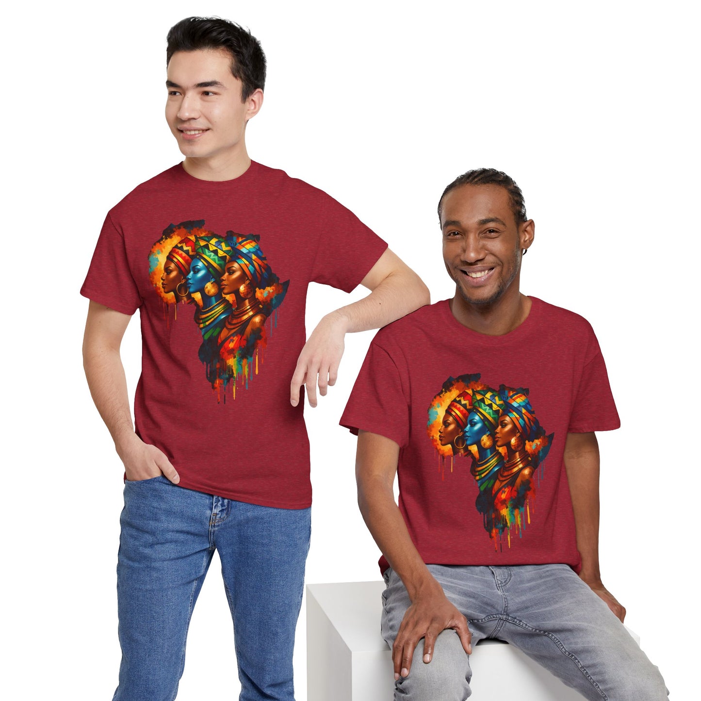 Alkebulan Queen Drip Tee