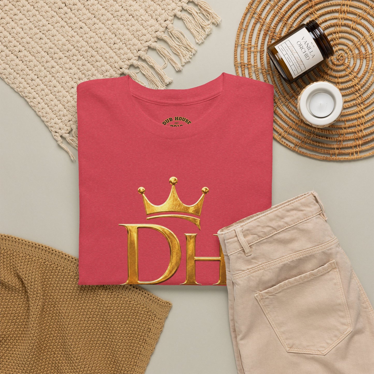 Dub House 2019 Gold Crown DH Logo Tee