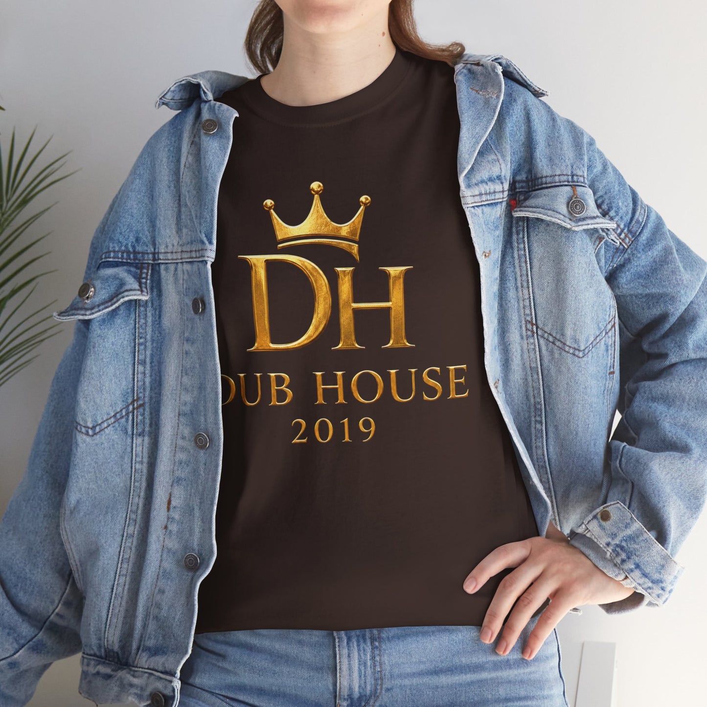Dub House 2019 Gold Crown DH Logo Tee