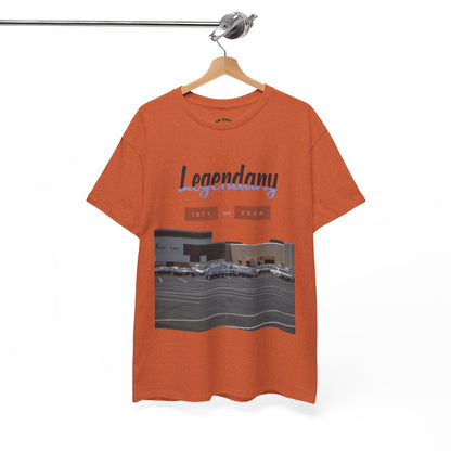 Legendary 1971-2004 Lakehurst Unisex Heavy Cotton Tee Shirt for Casual Wear, Great Gift for Friends, Summer Style, Streetwear