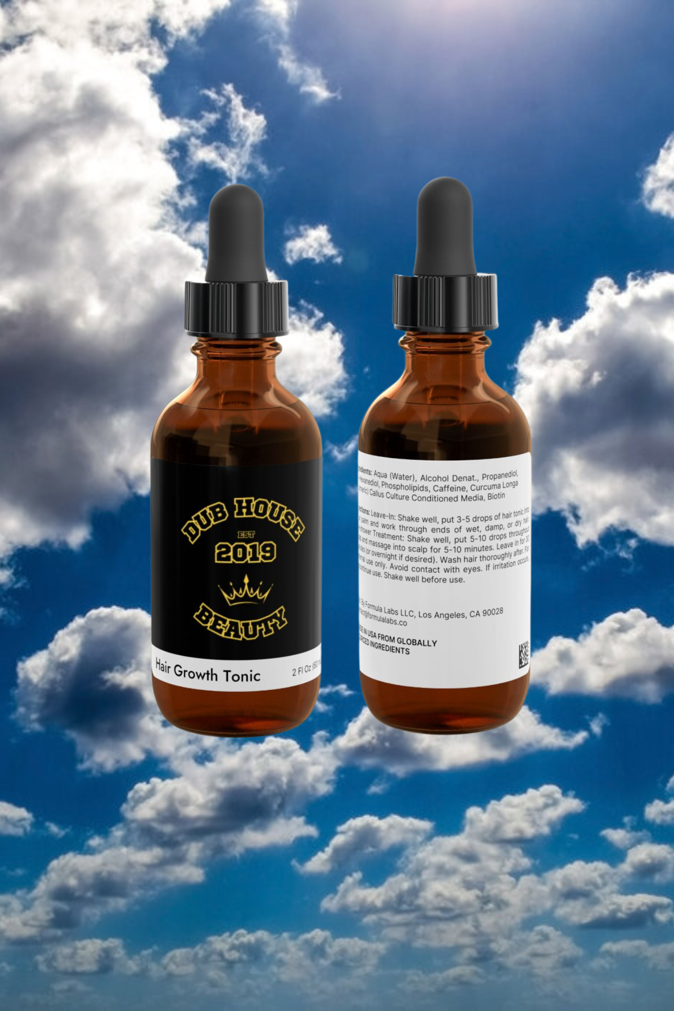Dub House Beauty Hair Growth Tonic, 2oz