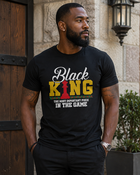Black King Statement Tee