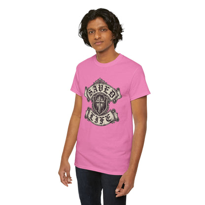 Saved Life Tee — Christian Cross