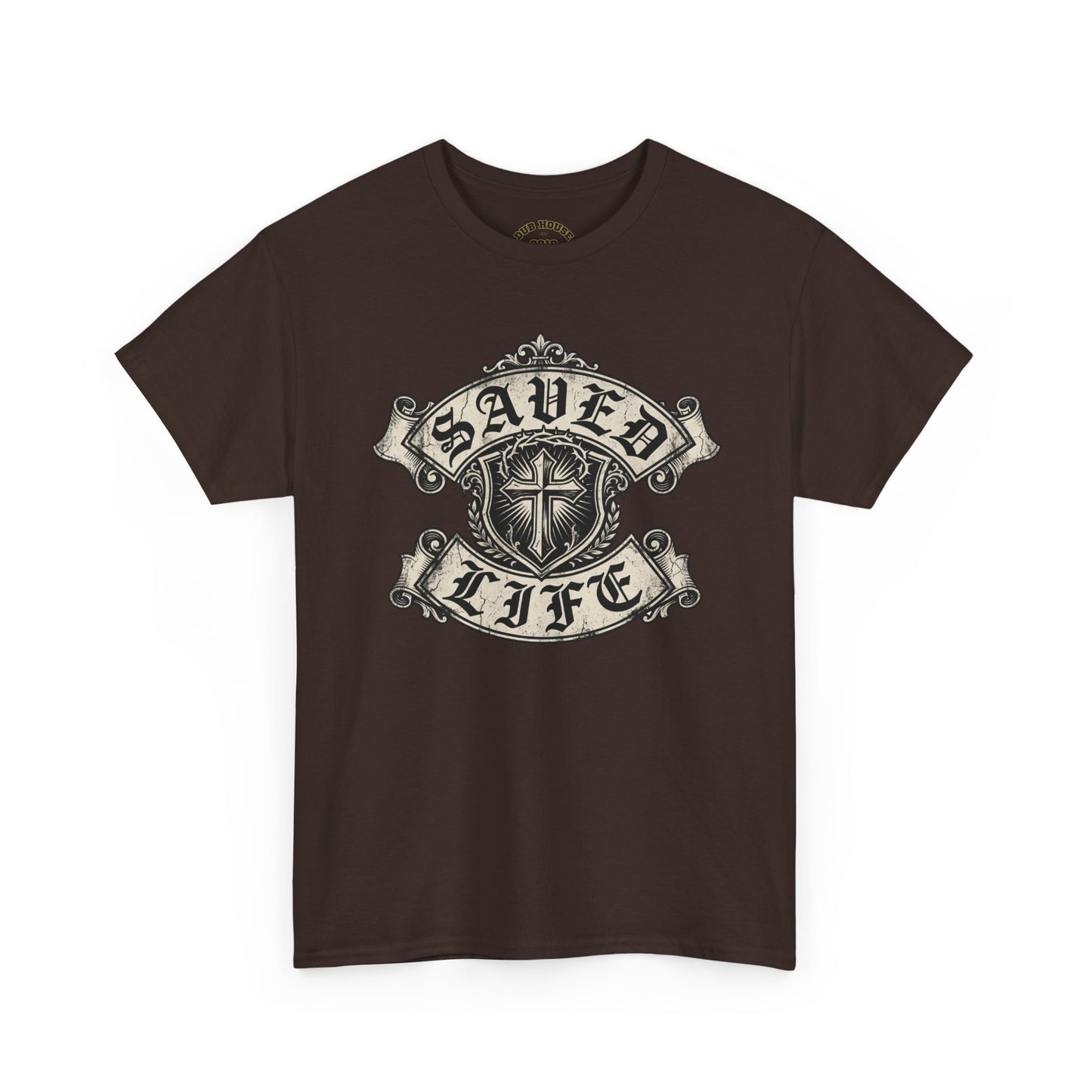 Saved Life Tee — Christian Cross