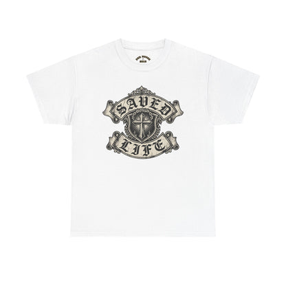 Saved Life Tee — Christian Cross