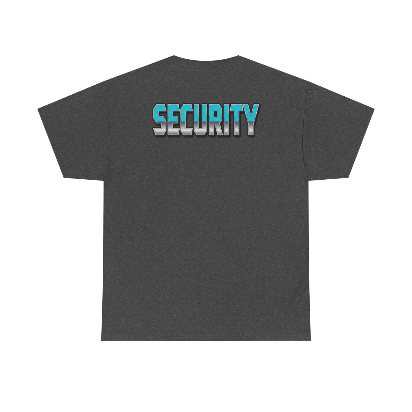 CJ's Safety First Security Heavy Cotton Tee, Security Personnel, Streetwear, Everyday Comfort