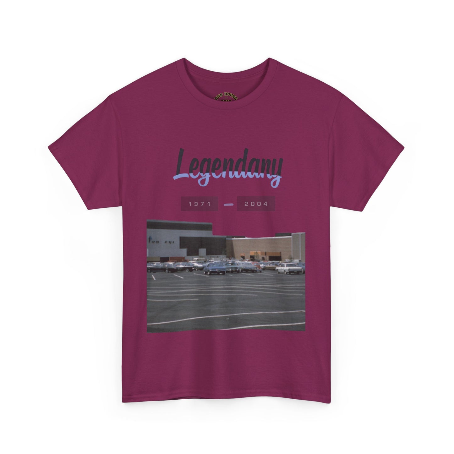 Legendary 1971-2004 Lakehurst Unisex Heavy Cotton Tee Shirt for Casual Wear, Great Gift for Friends, Summer Style, Streetwear