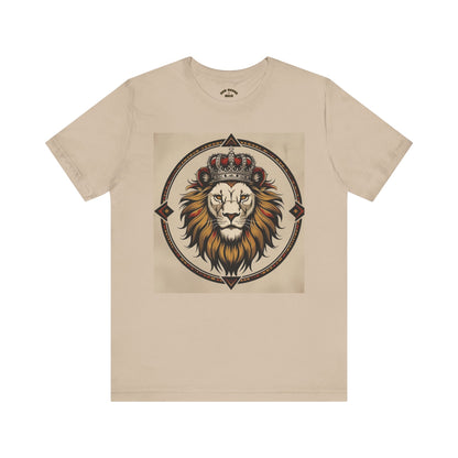 Majestic Lion Unisex Tee, Nature Lover Shirt, Animal Pride T-Shirt, Courageous Spirit Apparel, Birthday Gift, Lion Artwork Clothing